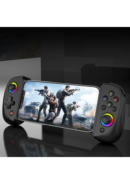 Bilişim Burada Turbo D8 Teleskopik Oyun Denetleyicisi Gamepad - Android, iOS, PC İçin BT 5-2 Destekli